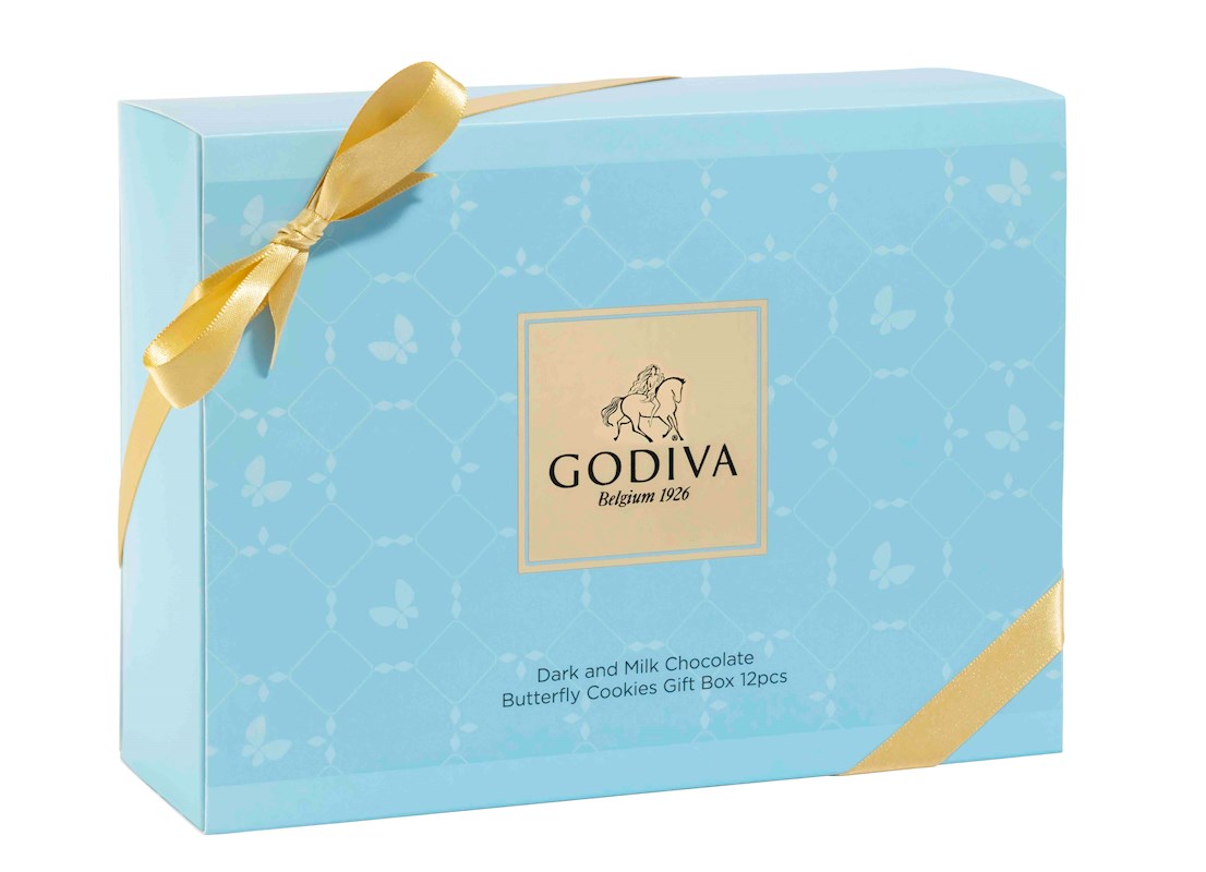 GODIVA》台灣香港獨家販售GODIVA蝴蝶酥與手工巧克力塊限時開賣！