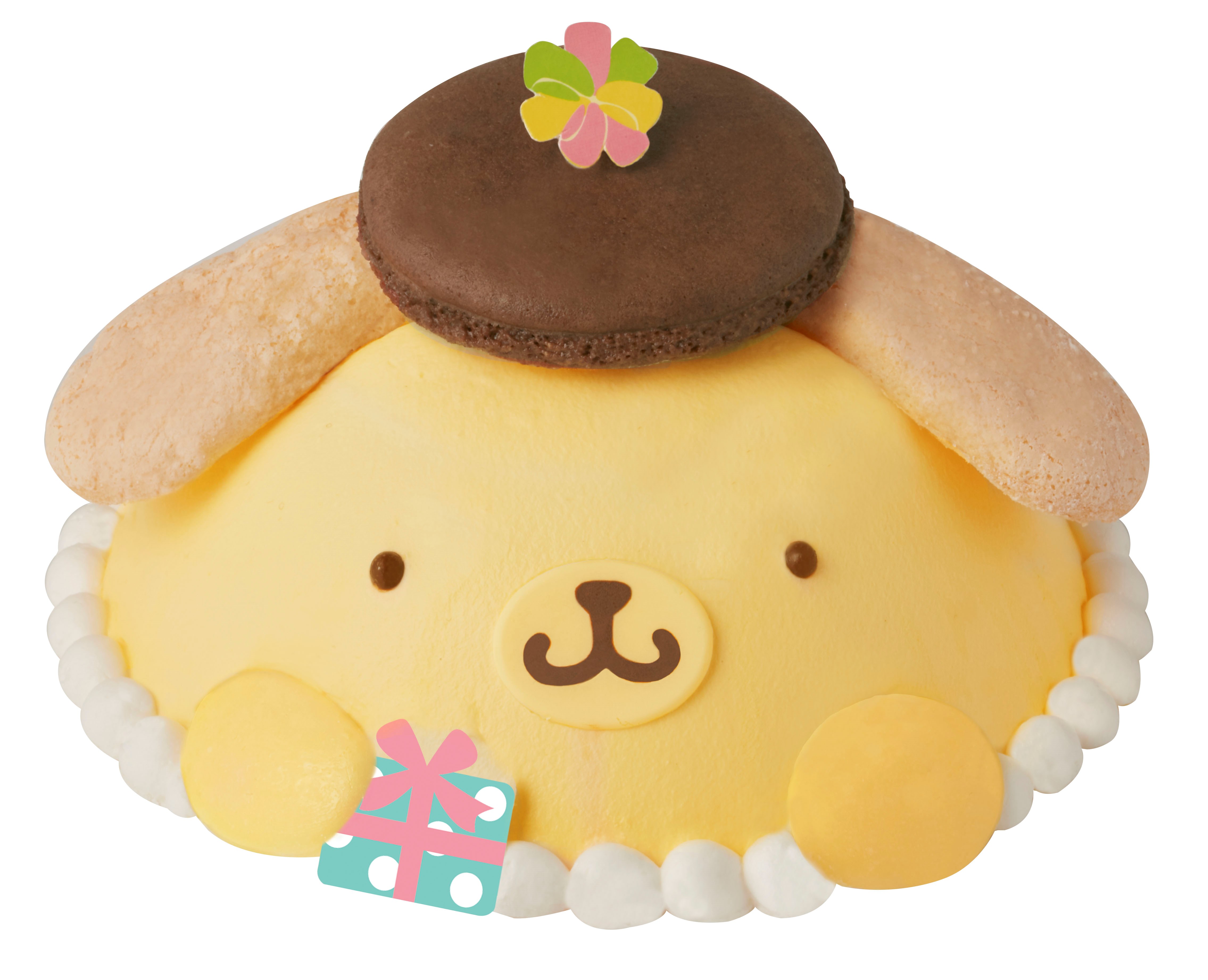 PetCake@貓狗天地: 哥基-Mocha & Latte 1歲骨型狗狗生日蛋糕